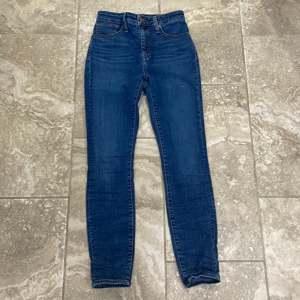 Madewell Women's Curvy High Rise‎ Skinny Jeans Size 26